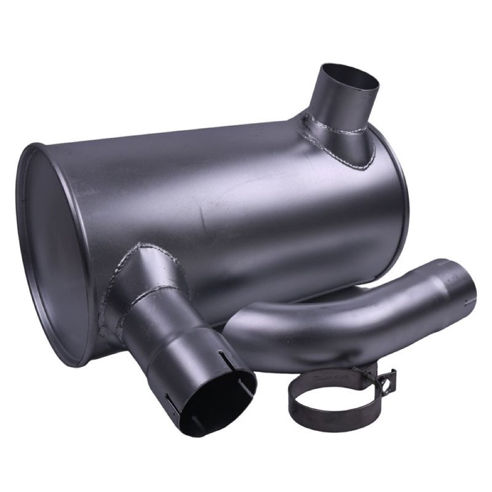 Muffler Silencer 6738-11-5520 compatible with Komatsu Engine 6D102 Excavator PC200-7 PC220-7 PC210-7 PC240-7 PC228-3 PC230-7 PW180-7
